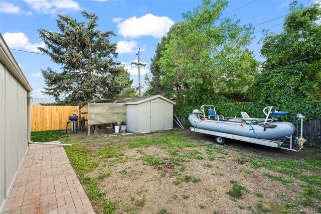 5320 W 62nd Ave, Arvada, CO 80003 - view of yard featuring a shed