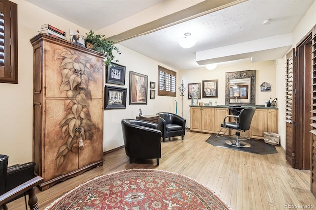 4000 Irving St, Denver, CO 80211 - living area featuring light wood finished floors and baseboards