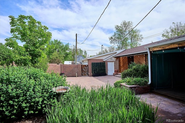 4000 Irving St, Denver, CO 80211 - view of yard with a patio