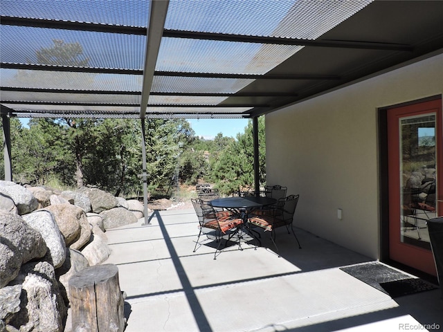 view of patio / terrace