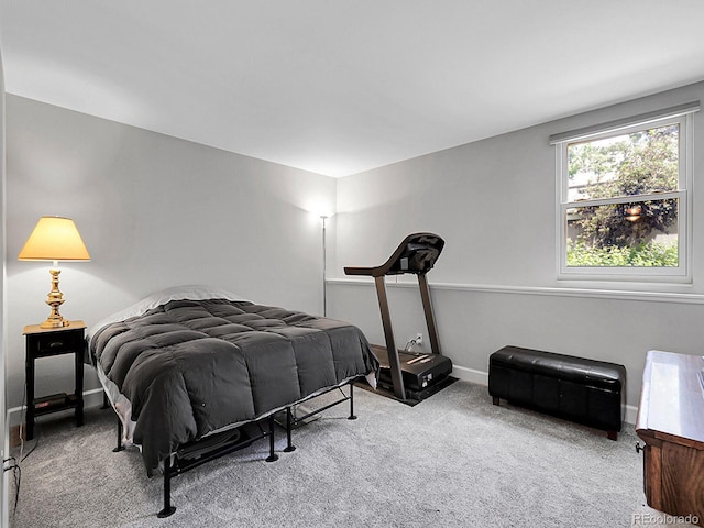 7318 S Xenia Cir Unit B, Centennial, CO 80112 - bedroom featuring carpet flooring and baseboards