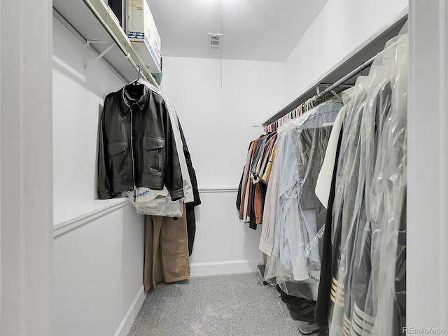 7318 S Xenia Cir Unit B, Centennial, CO 80112 - walk in closet featuring carpet floors