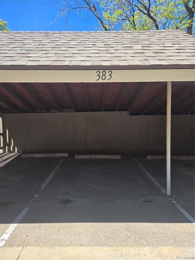 7318 S Xenia Cir Unit B, Centennial, CO 80112 - view of covered parking lot