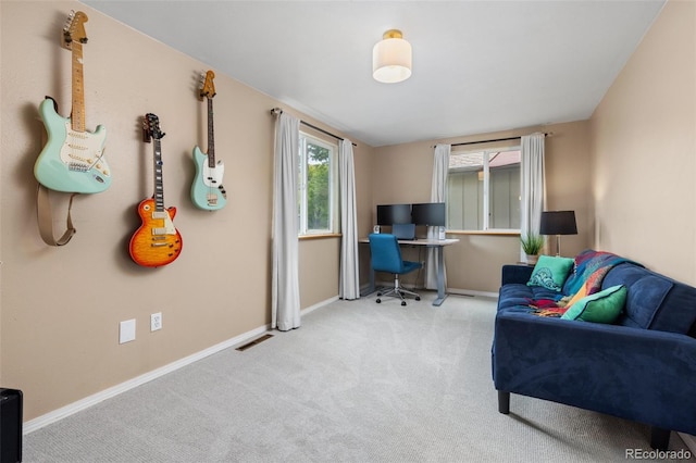 32 Powder Horn Pl, Longmont, CO 80504 - office area featuring carpet flooring and baseboards