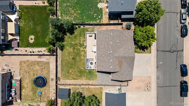 1884 Asoka St, Strasburg, CO 80136 - aerial view of property and surrounding area