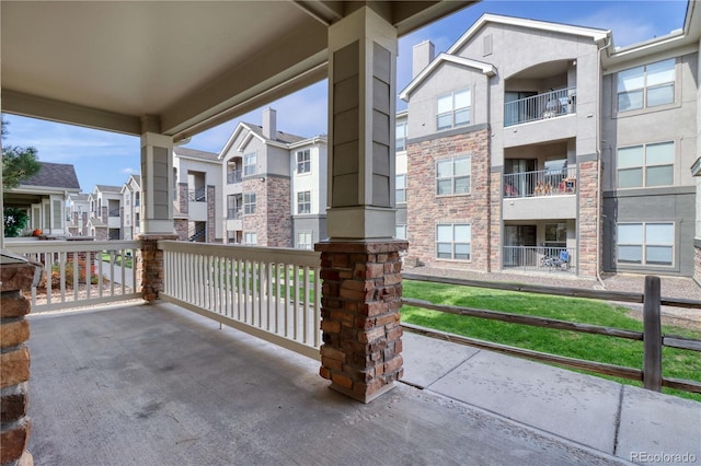 view of patio / terrace featuring a porch