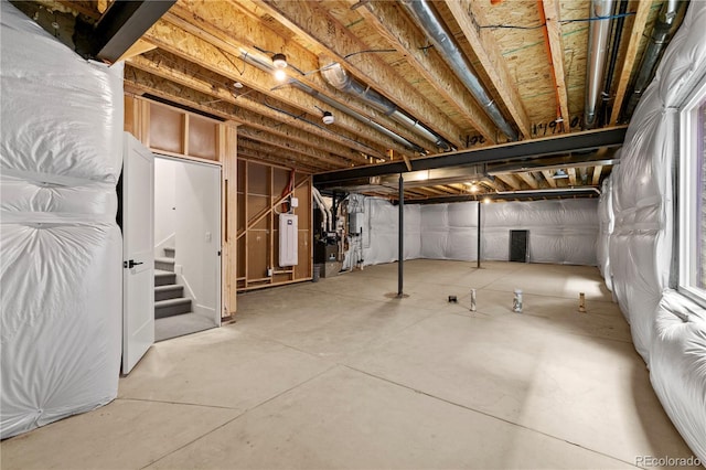 213 Washington St, Erie, CO 80516 - unfinished below grade area with stairway