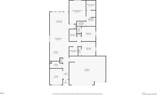 15919 Xanthia Way, Thornton, CO 80602 - property floor plan