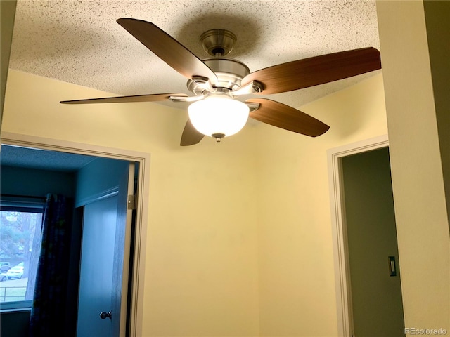 room details featuring ceiling fan