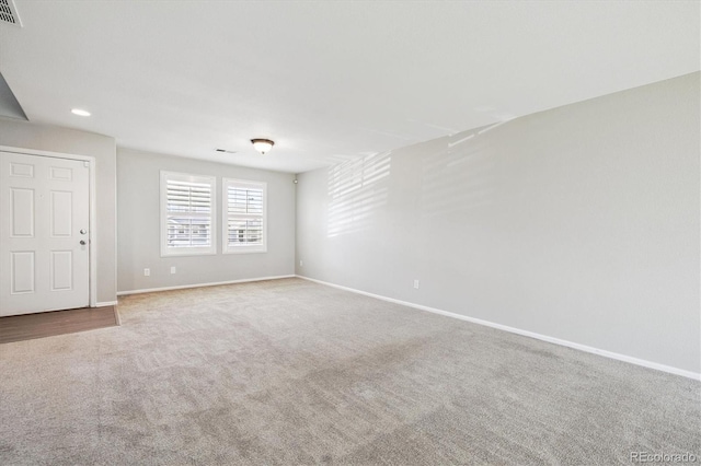 19209 E 58th Ave Unit C, Denver, CO 80249 - empty room with carpet flooring and recessed lighting