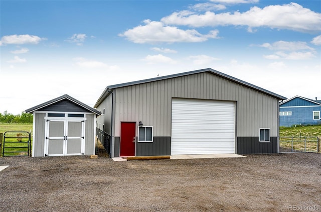 196 W 8th Ave, Byers, CO 80103 - view of detached garage