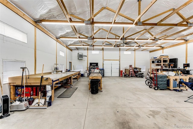 196 W 8th Ave, Byers, CO 80103 - garage with a workshop area