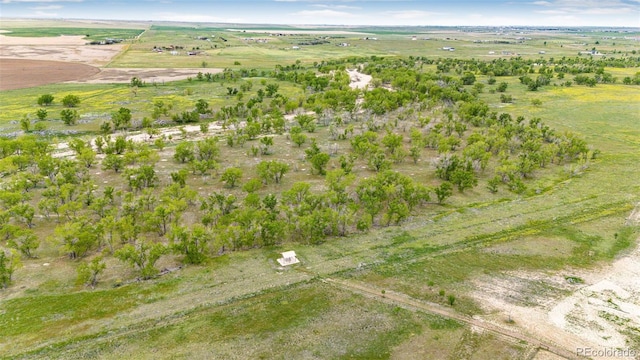 196 W 8th Ave, Byers, CO 80103 - aerial overview of property's location featuring rural landscape