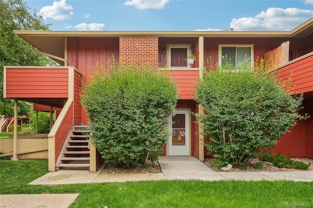 1415 Bacchus Dr Unit D9, Lafayette, CO 80026 - view of front facade with stairs