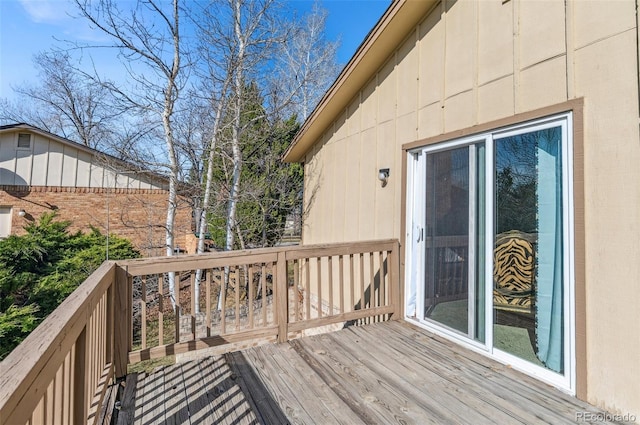 6735 E Lake Cir, Centennial, CO 80111 - view of wooden deck
