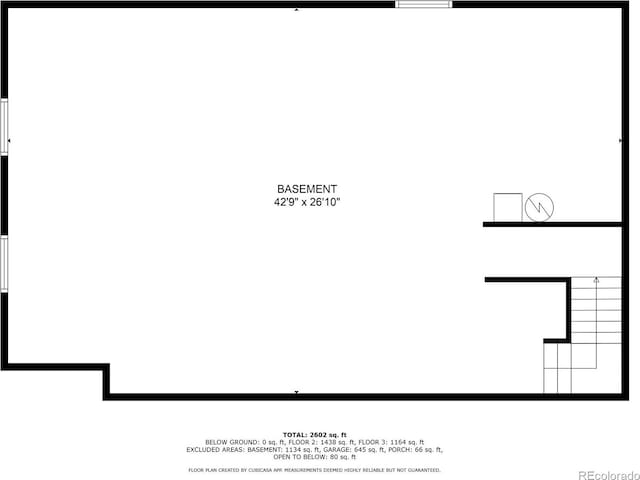 11023 Pastel Pt, Parker, CO 80134 - floor plan
