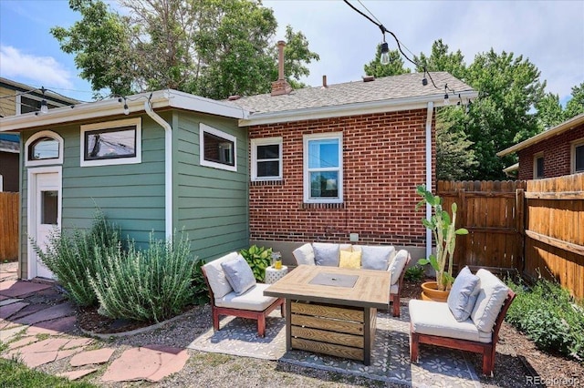 3622 Lowell Blvd, Denver, CO 80211 - view of patio / terrace with outdoor lounge area