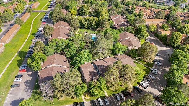 1758 S Pitkin Cir Unit A, Aurora, CO 80017 - aerial overview of property's location with nearby suburban area