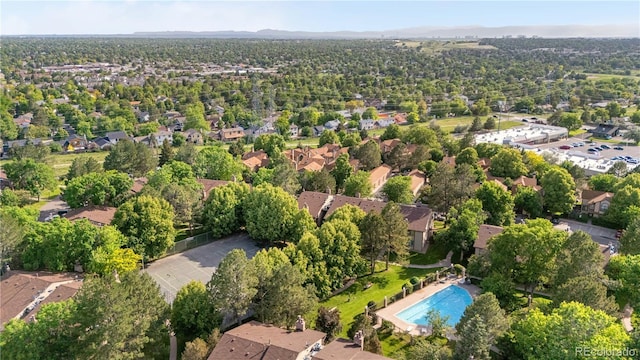 1758 S Pitkin Cir Unit A, Aurora, CO 80017 - aerial view of a pool area