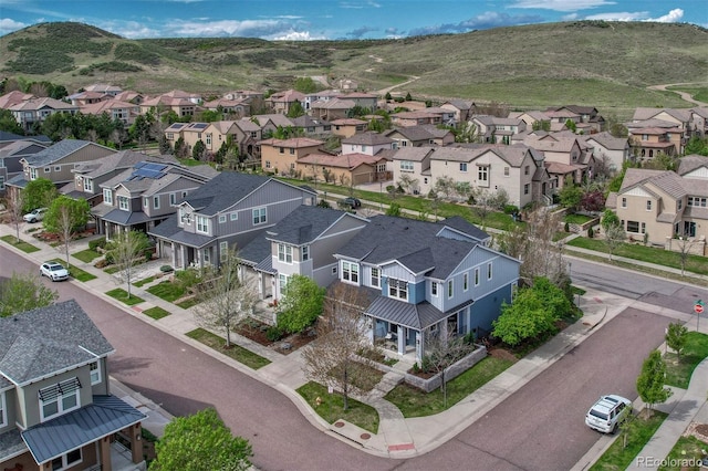 10365 Prairie Sky Pl, Lone Tree, CO 80124 - aerial perspective of suburban area featuring mountains