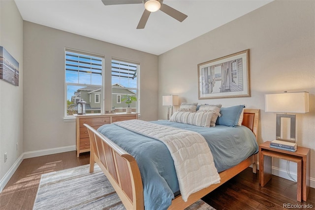 10365 Prairie Sky Pl, Lone Tree, CO 80124 - bedroom featuring baseboards and a ceiling fan