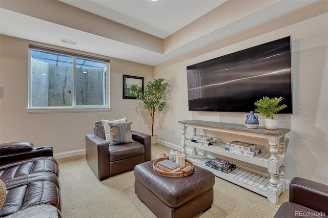 10365 Prairie Sky Pl, Lone Tree, CO 80124 - carpeted living area featuring baseboards
