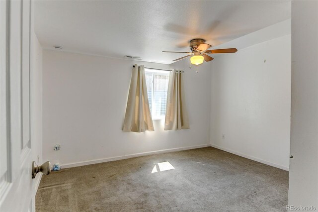 8555 Angela Ln, Parker, CO 80134 - carpeted empty room with ceiling fan and baseboards