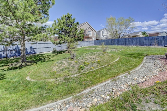 9172 Sunningdale Rd, Peyton, CO 80831 - view of yard with a fenced backyard