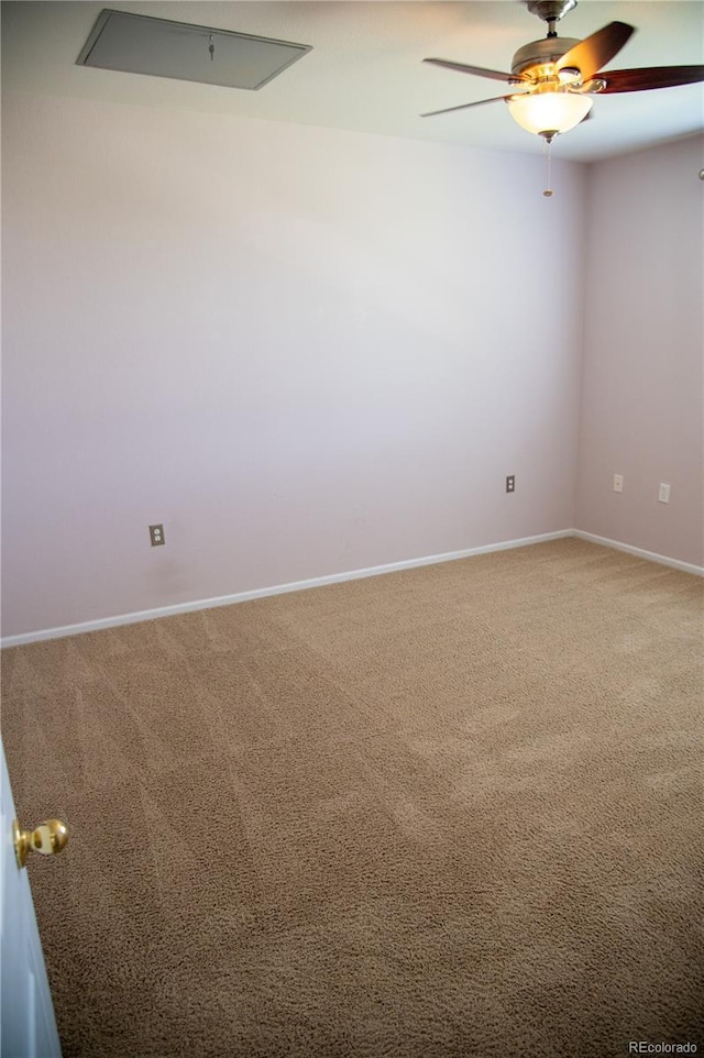 16180 E Geddes Ln Unit 14, Aurora, CO 80016 - unfurnished room featuring carpet flooring and ceiling fan