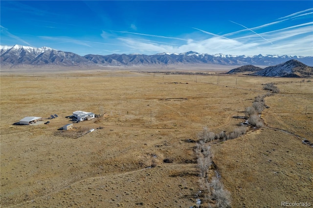 mountain view featuring a rural view