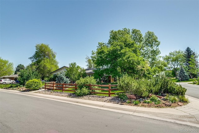 3010 Zinnia Ct, Golden, CO 80401 - view of property hidden behind natural elements featuring fence