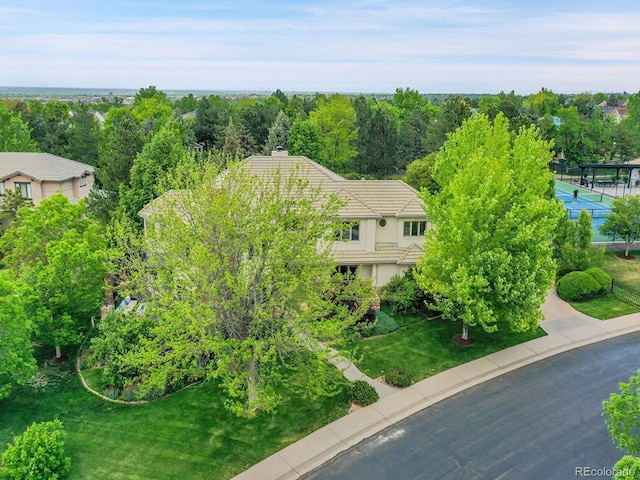 291 Fairchild Dr, Highlands Ranch, CO 80126 - drone / aerial view