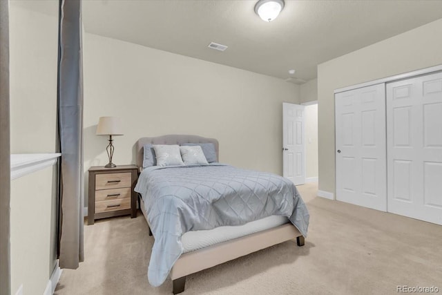 3762 White Rose Loop, Castle Rock, CO 80108 - bedroom with light carpet and a closet