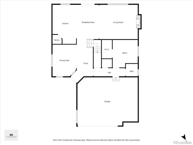 3762 White Rose Loop, Castle Rock, CO 80108 - view of floor plan / room layout