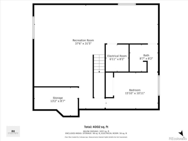 3762 White Rose Loop, Castle Rock, CO 80108 - view of property floor plan