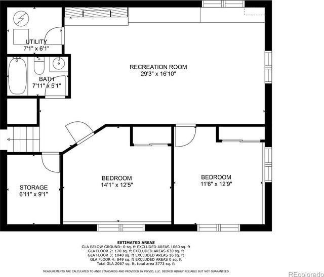 1045 Golden Hills Rd, Colorado Springs, CO 80919 - view of layout