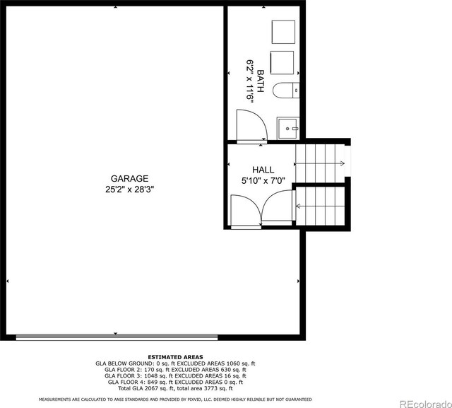 1045 Golden Hills Rd, Colorado Springs, CO 80919 - floor plan