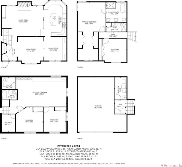 1045 Golden Hills Rd, Colorado Springs, CO 80919 - view of layout