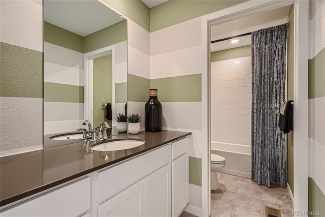 5572 Runge Ct, Timnath, CO 80547 - full bath with shower / bath combo, visible vents, toilet, and vanity