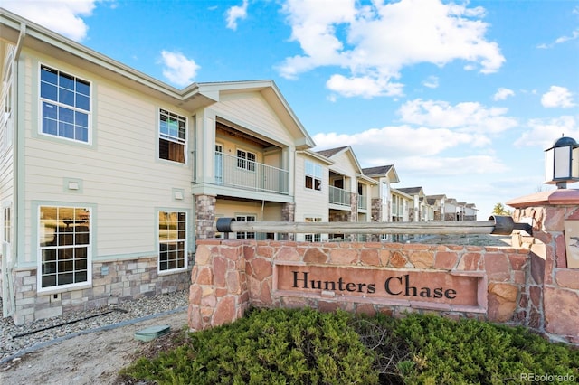 18633 Stroh Rd Unit 2-206, Parker, CO 80134 - community / neighborhood sign featuring a residential view