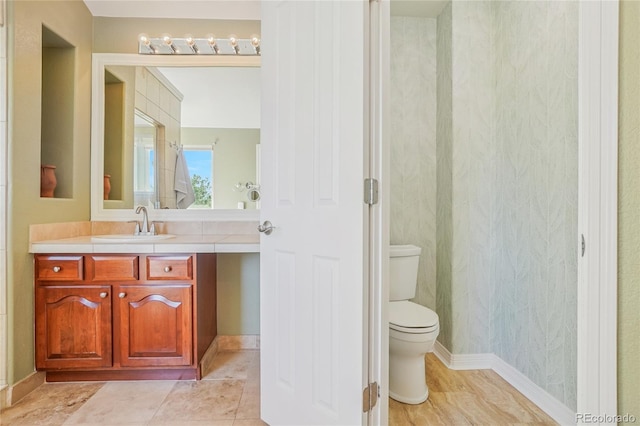 16071 Crestrock Cir, Parker, CO 80134 - bathroom featuring toilet and vanity