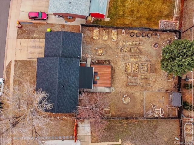 drone / aerial view