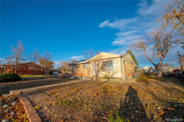 view of side of home