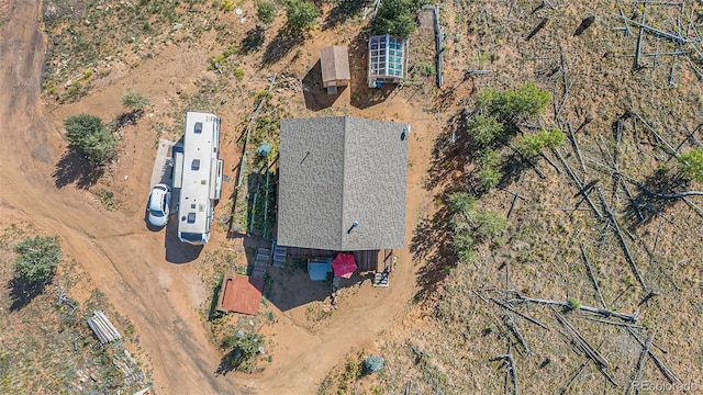 14077 S State Highway 67, Woodland Park, CO 80863 - aerial overview of property's location