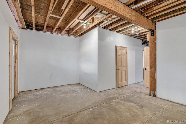 14077 S State Highway 67, Woodland Park, CO 80863 - view of unfinished basement