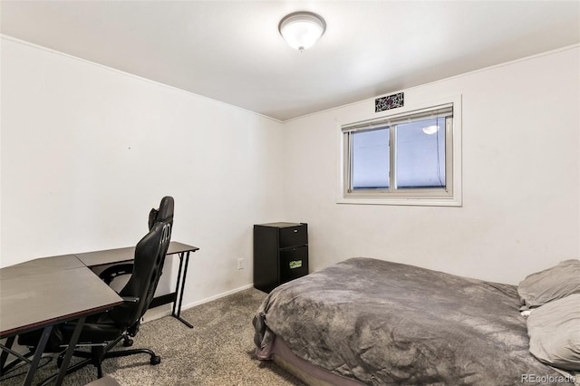 1512 E Monument St, Colorado Springs, CO 80909 - bedroom featuring carpet floors, a desk, and baseboards