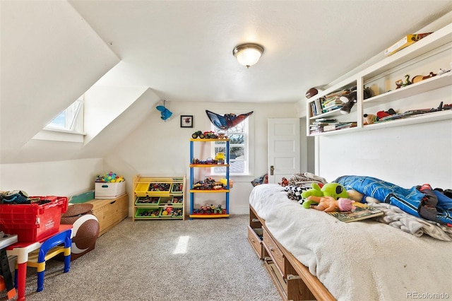 1512 E Monument St, Colorado Springs, CO 80909 - carpeted bedroom featuring lofted ceiling and a skylight
