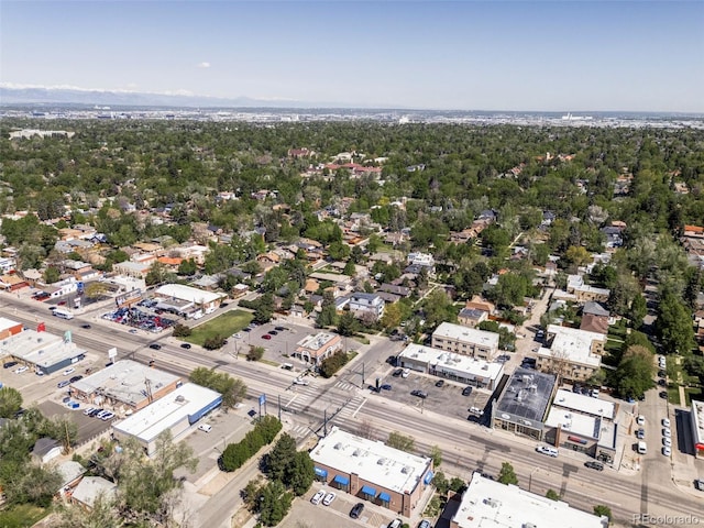 1541 Glencoe St, Denver, CO 80220 - bird's eye view