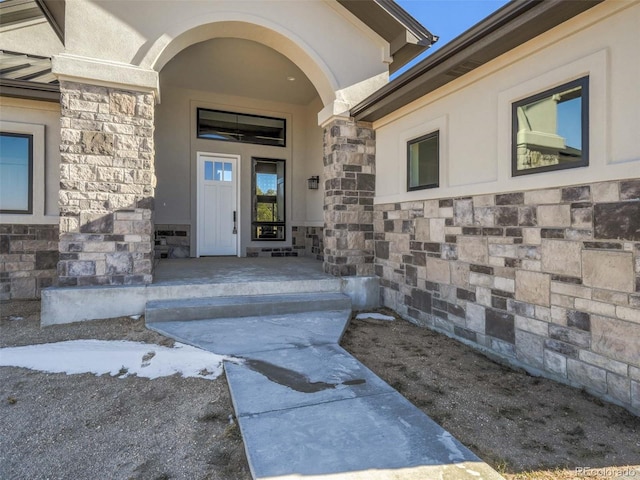 view of property entrance