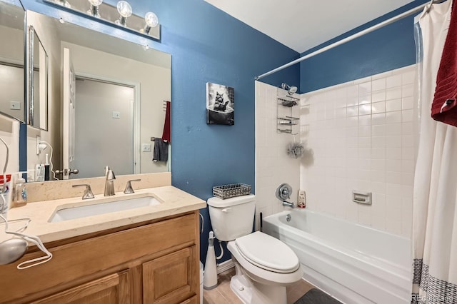 4049 S Nucla Way, Aurora, CO 80013 - full bathroom featuring shower / tub combo and vanity